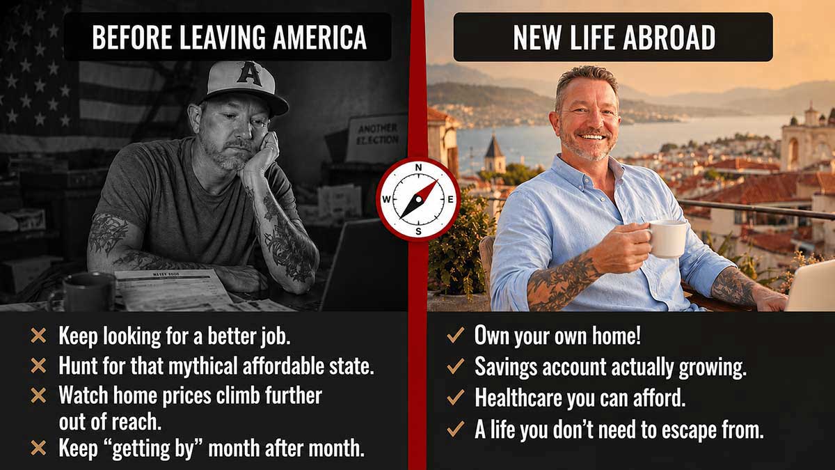 Before leaving America vs. New life abroad